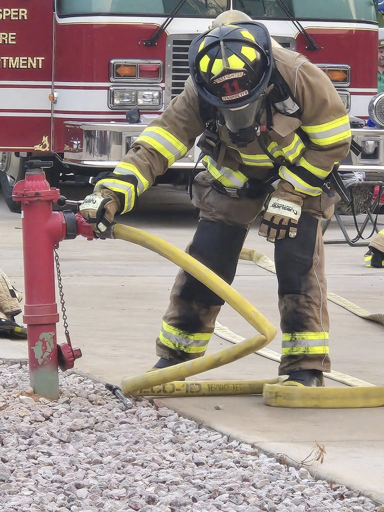 Carly on Hydrant